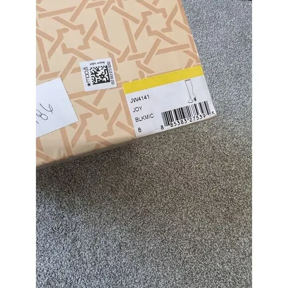 Jewel Badgley Mischka Black Stretch Over-the-Knee Block Heel Boots 8 Holiday - Picture 7 of 7